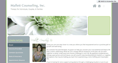 Desktop Screenshot of mallettcounseling.com