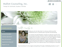 Tablet Screenshot of mallettcounseling.com